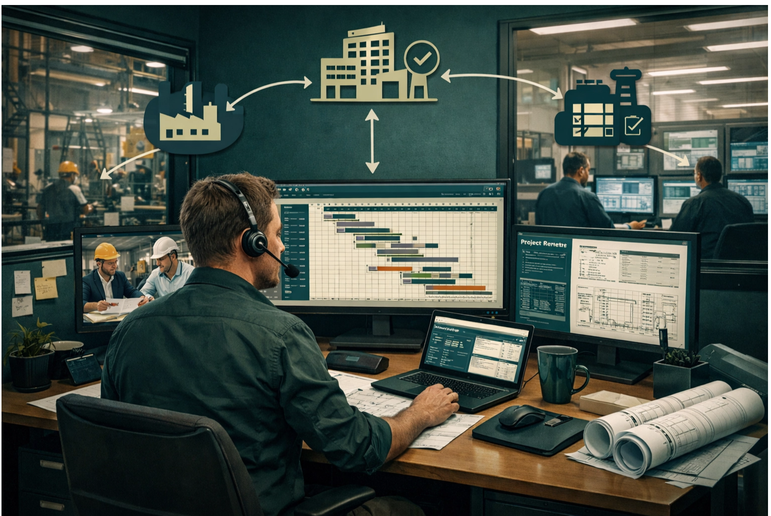 Gestion de projets et support technique